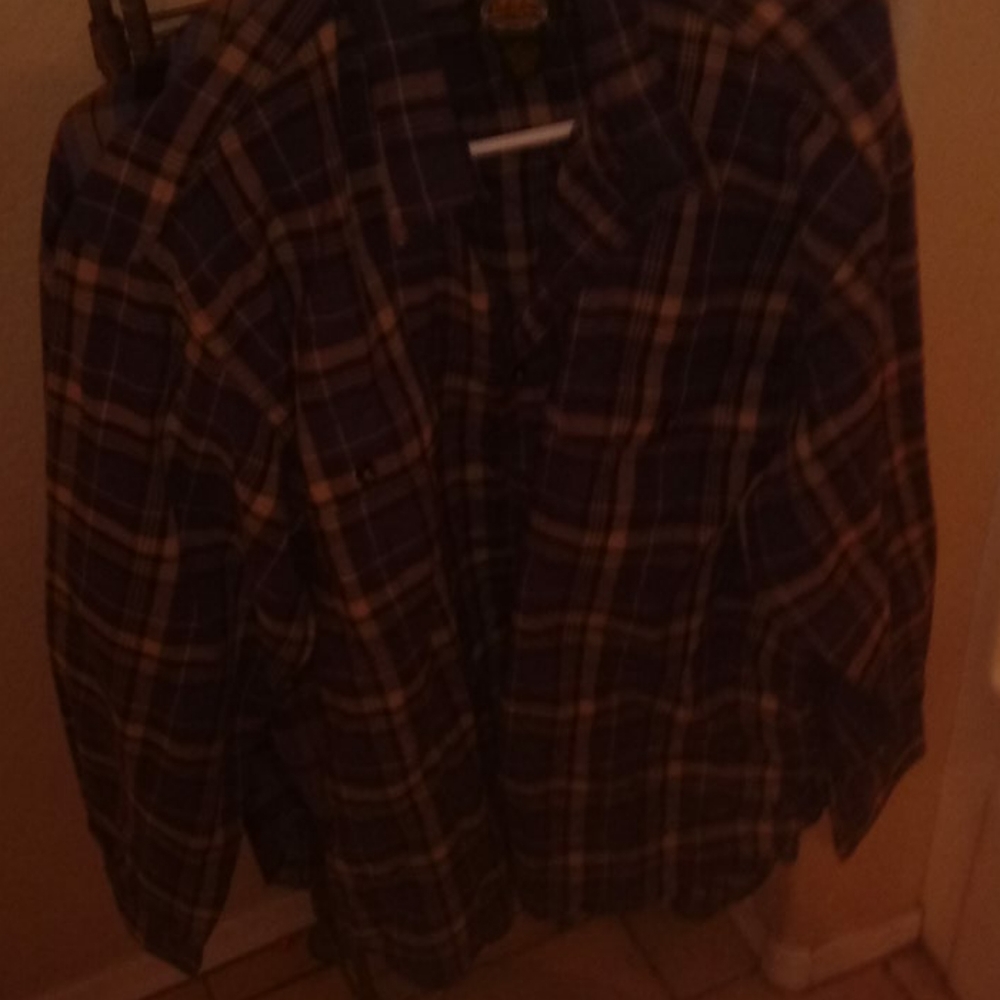 2 flannel button downs - Picture 3 of 4